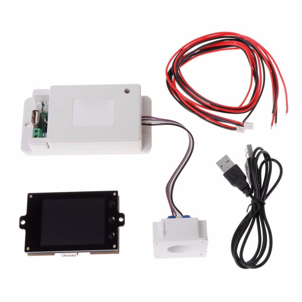 DC 500V 100A 200A 500A Wireless Voltmeter Ammeter Coulometer Battery Power Meter