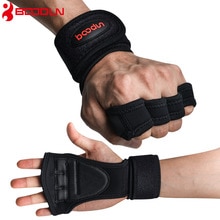 Enhanced edition Boodun Fitness Gym workout handschuhe gewichtheben handschuhe Anti-überspringen körper gebäude handschuhe für frauen männer