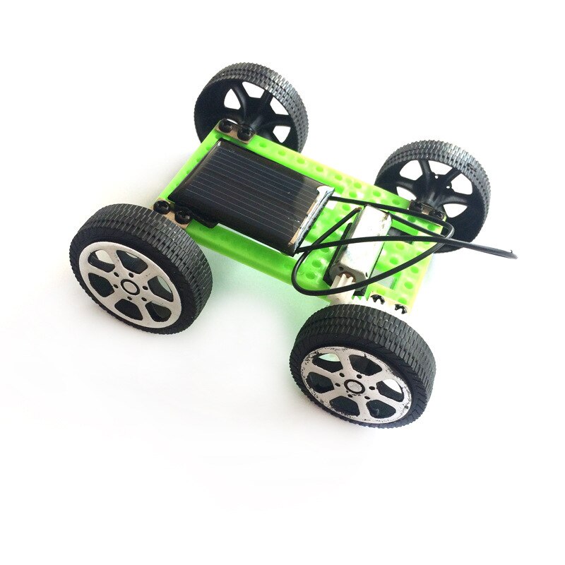 1Pc Kinderen Solar Toys Energie Crazy Mini Zonne-energie Speelgoed Diy Auto Solar Power Robot Kit Kinderen Educatief Gadget hobby Grappig