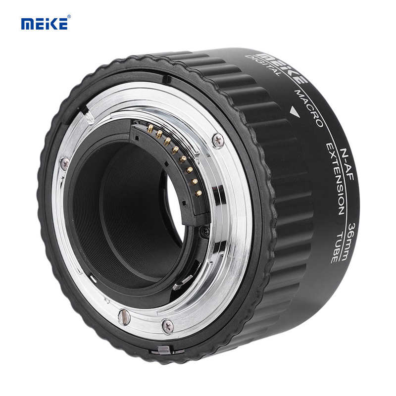 Meike N-AF1-B Autofocus Macro Extension Tube Set 12 20 36Mm Adapter Ring Voor Nikon D3100 D5000 Alle Dslr af AF-S Dx Camera Lens