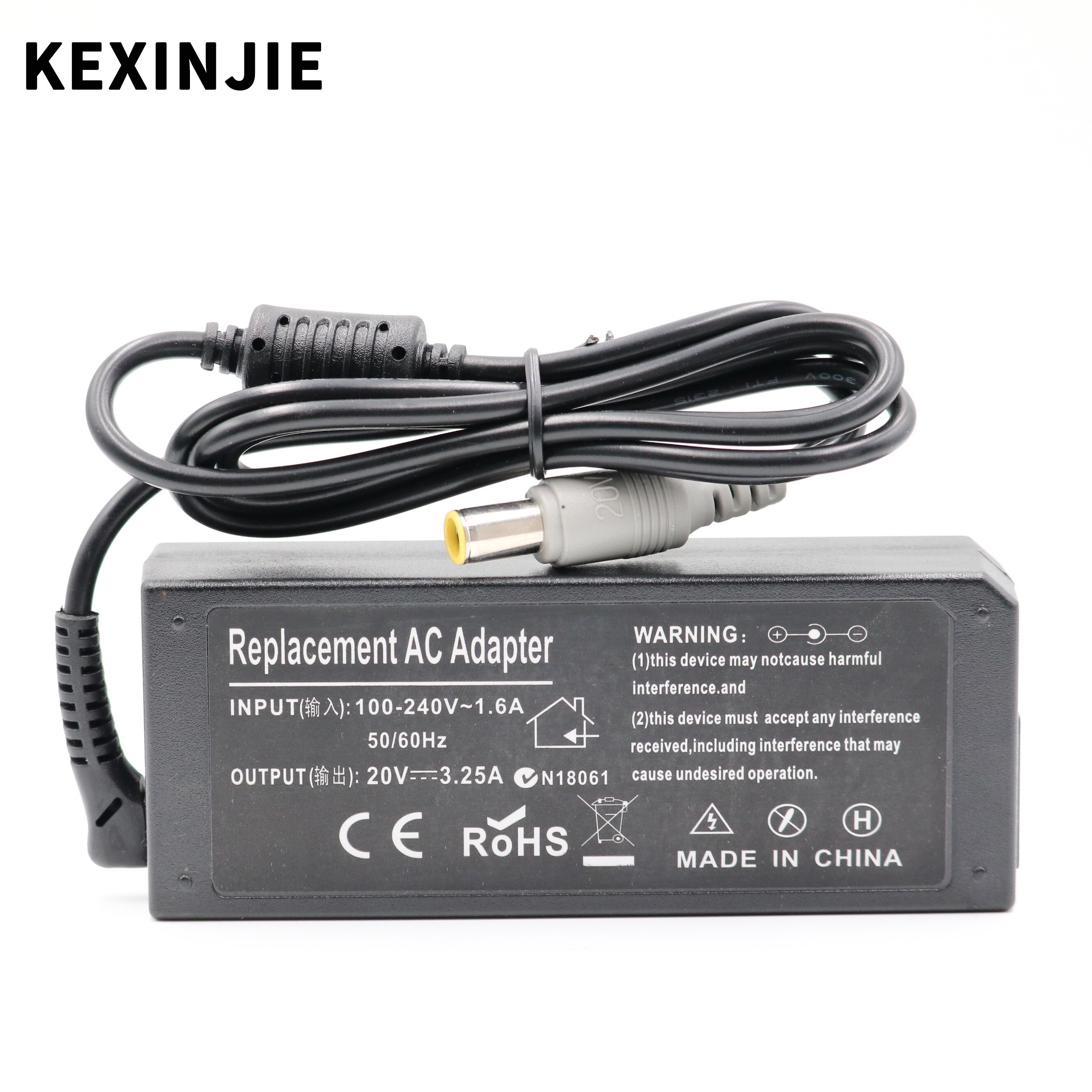 20V 3.25A 65W Ac Adapter Oplader Voor Lenovo Ibm X60S X61 X61S X200 X200I X200S X201 X201I X201S x220 X220I F25