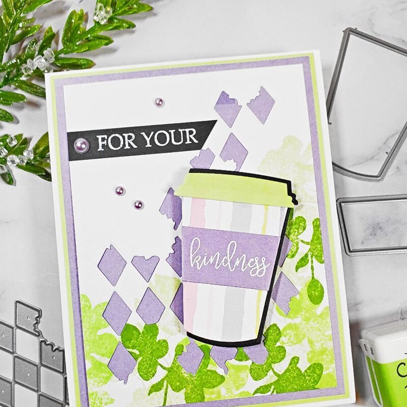 Drinking Cup Tea Coffee Cup Metal Cutting Dies for Scrapbooking Craft Die Cut Card Making Embossing Stencil Photo Card