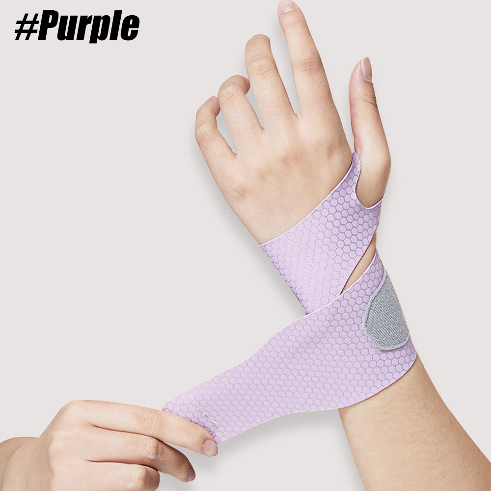 1Pcs Slim Air Wrist Support Strap Adjustable Wrist Wrap for Men Women Wrist Pain Relief, Workout Straps, Arthritis, Fitness: green