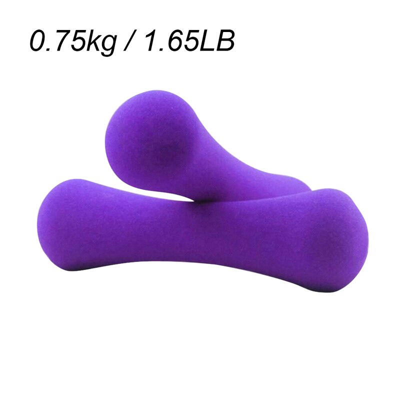 Fitness vekter sett bein 0.75kg for menn kvinner sklisikker hånd manual