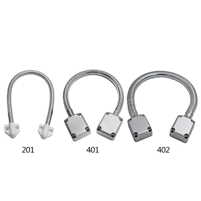 Door Loop Exposed Mounting Protection Sleeve Stainless Steel Access Control Cable with Zinc Alloy Ends