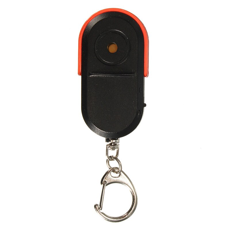 Wireless Anti-Lost Alarm Key Finder Locator Keychain Whistle Sound LED Light