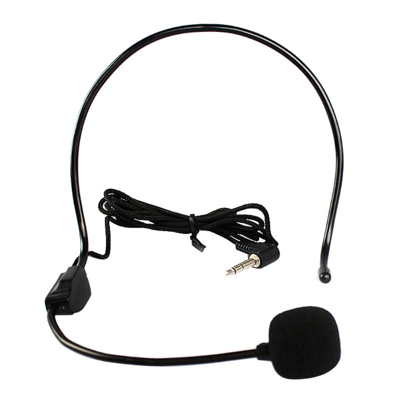 Professionele Headset Bedrade Handsfree Headset Conferentie Microfoon Mic Systeem 3.5 Mm Megafoon Voor Speaker Leraar Gids