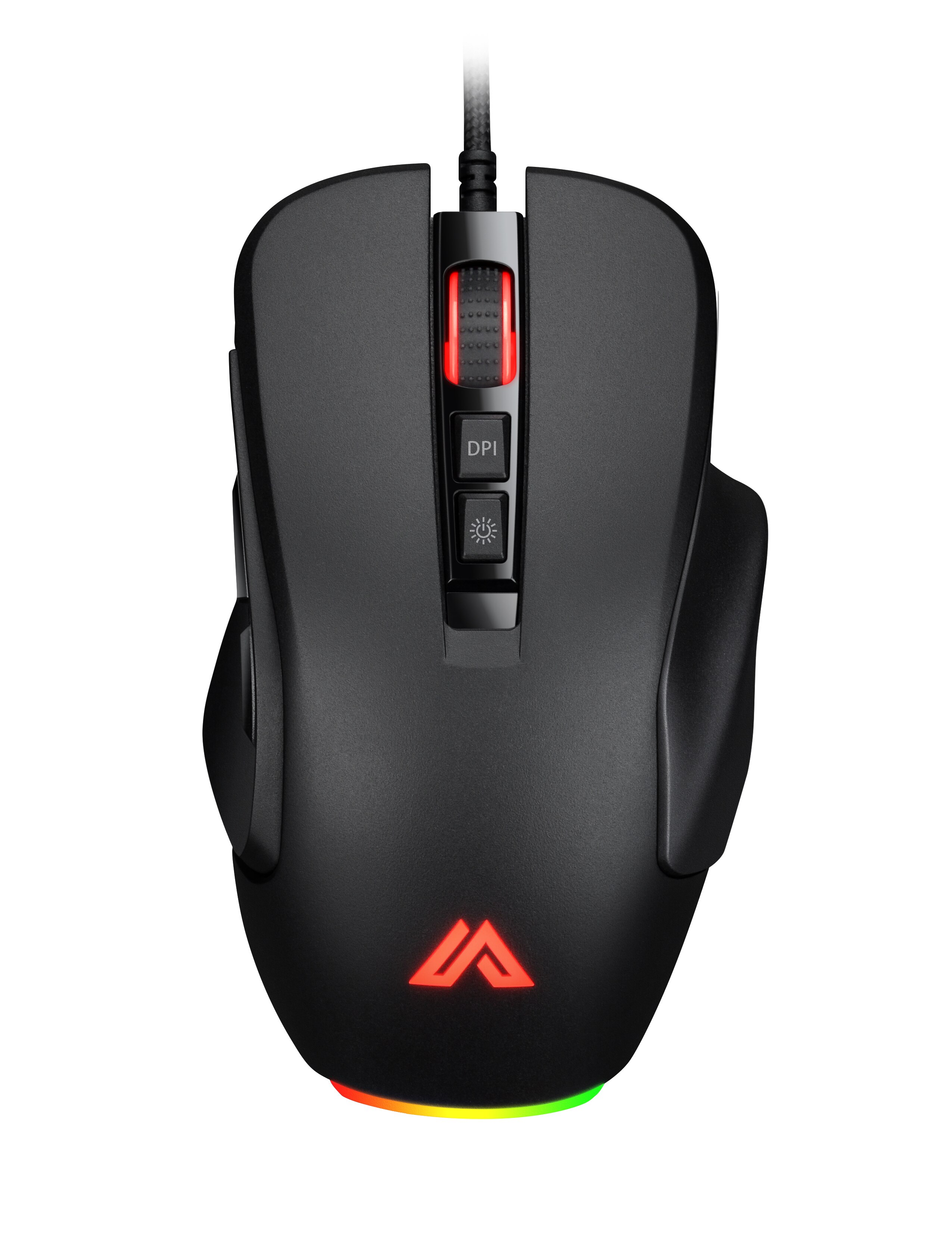 Rgb Gaming Mouse Optical 14 Programmable Buttons 10000 Dpi Adjustable Wired Ergonomic Silent Mice For Computer Game