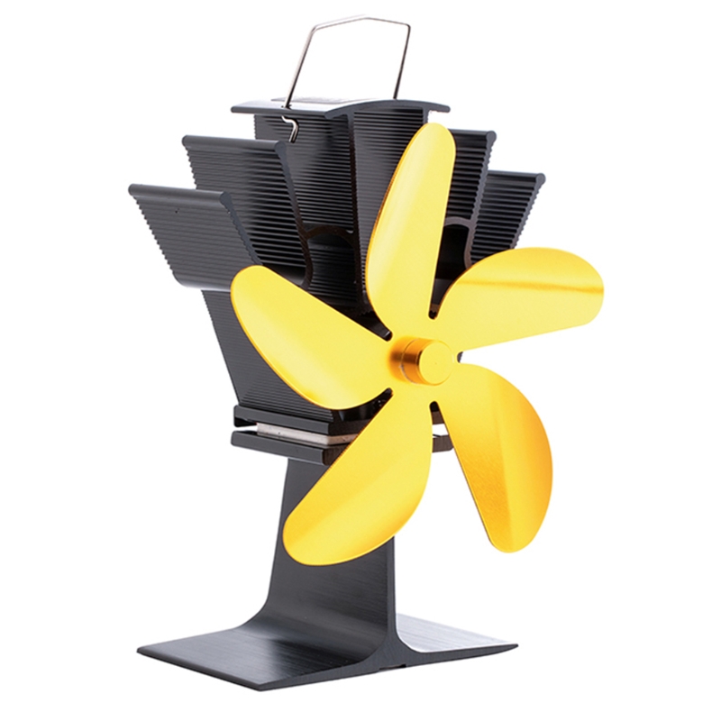 Quiet Heat Powered Stove Eco-friendly on Chimney for Wood Log Burner Fireplace Eco-friendly on Chimney for Wood Log: GD