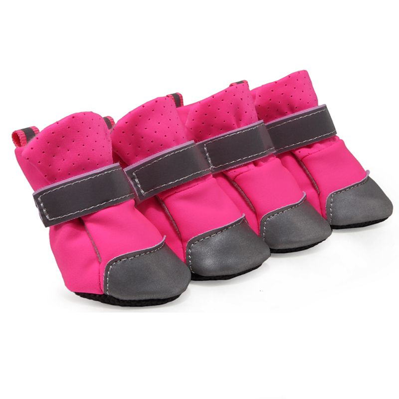 Small Dog Pet Sandals Shoes Walking Soft Shoes Blue Pet Products Reflective Magic Stickers For Summer Soft Bottom For Puppy: MR / XL