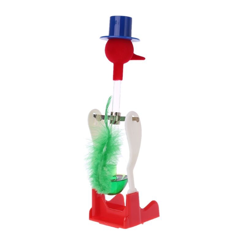 1Pc Non-Stop Liquid Glass Drinking Lucky Bird Duck Desk Toy Perpetual Motion