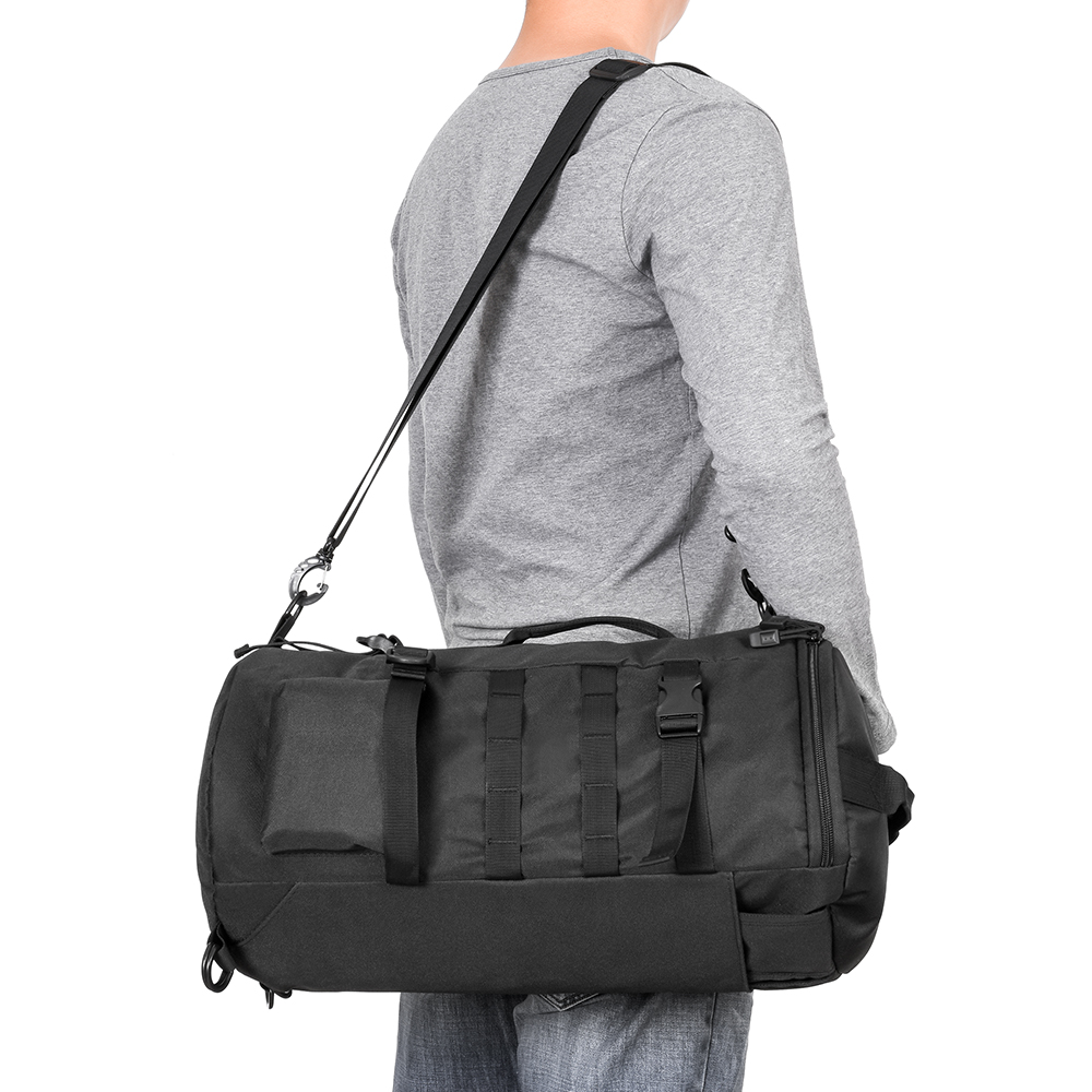 Lixada Multi-purpose Fishing Backpack Outdoor Travel Fishing Rod Reel Tackle Bag Shoulder Bag Luggage Bag Fishing Tackle