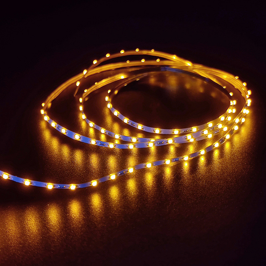 1m 2m 5m bred smal 1.5mm dc 3v 138 lysdioder /m 0603 led-remsa vit dimbar 6000k superljusstark led-tejp: Avger färg 6 / 2m