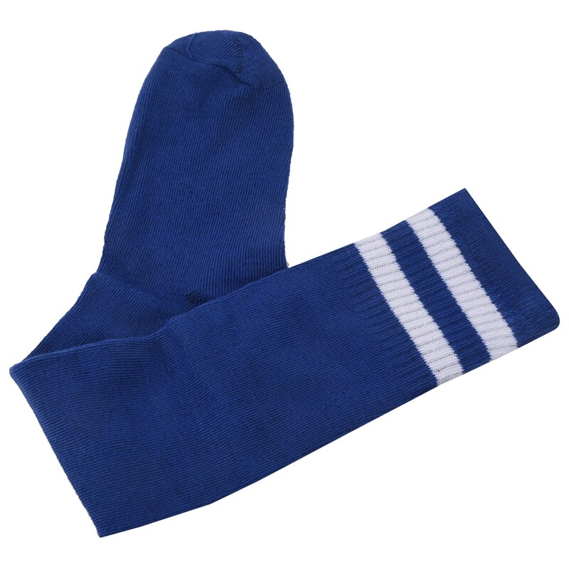 Lasten urheilu jalkapallo jalkapallo pitkät sukat polven yläpuolella (sininen)