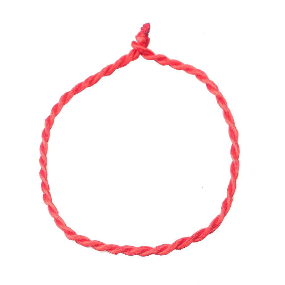couleur or rouge coeur fil chaîne Bracelet pour femmes hommes à la main corde bijoux directe