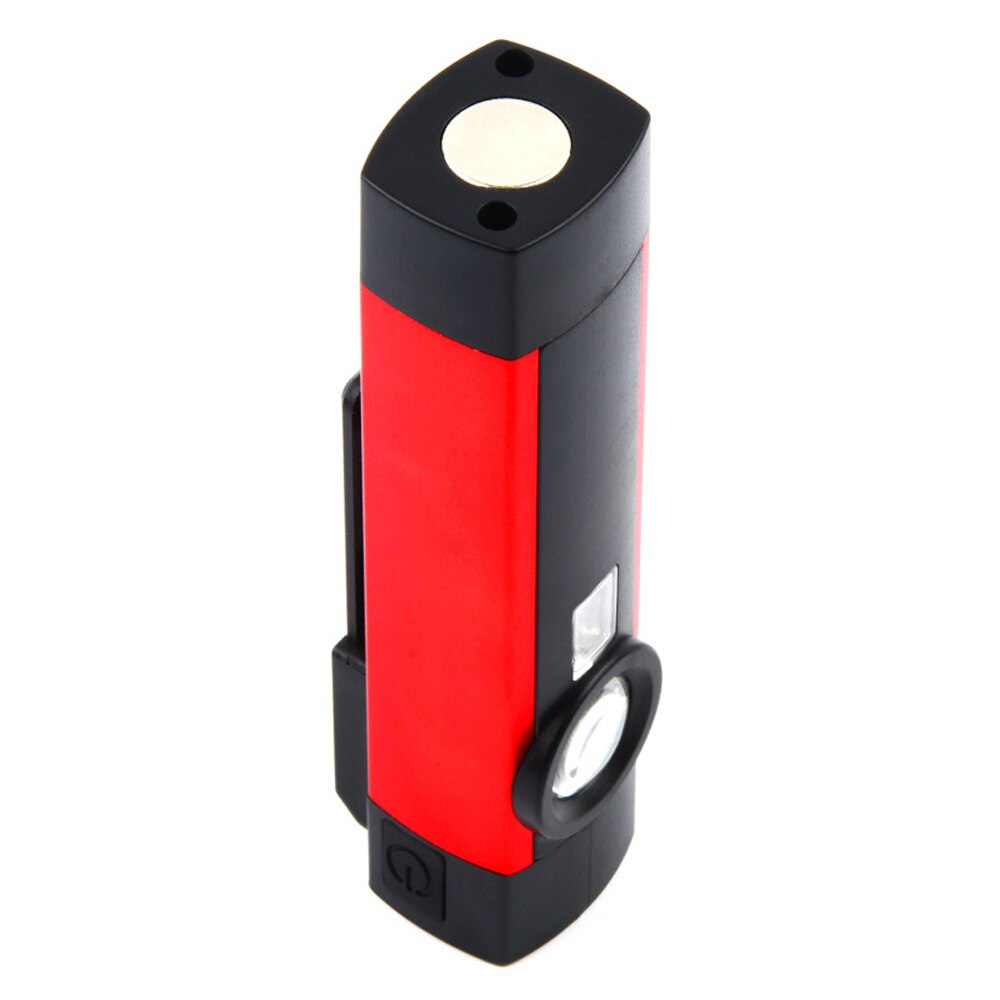 Cob draagbare zaklamp, witte uv led inspectielamp, usb oplaadbare werklamp, waterdichte kampeertentlantaarn