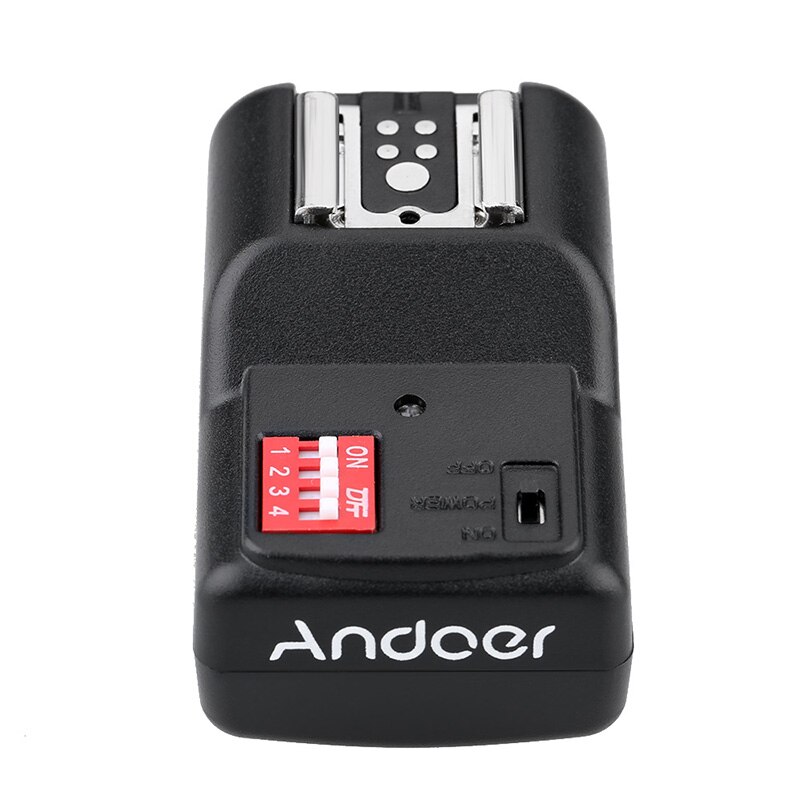 Andoer 16 Kanalen Radio Wireless Remote Speedlite Flash Trigger Universeel voor Canon Nikon Pentax Olympus PT-16GY Studio Outdoor