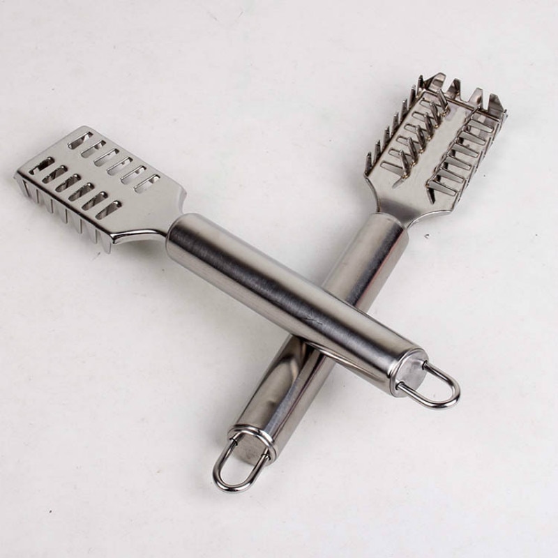 Küche edelstahl manuelle fischschuppen schaben fisch meeresfrüchte werkzeuge hobel reiniger Gerät fischreinigung messer pinzette Gerät