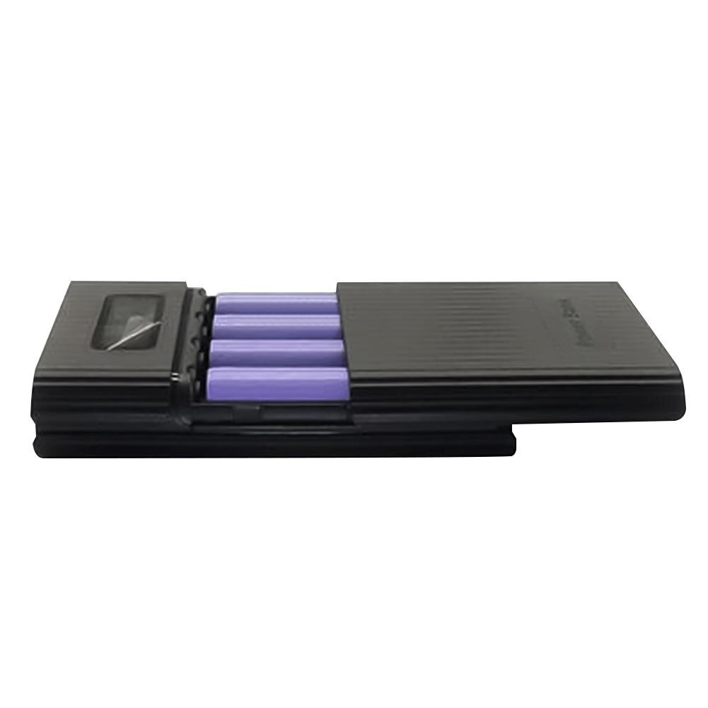 Multifunctionele Handig 4 Slot 18650 Batterij Oplader Lcd-scherm Diy Mobiele Power Bank Case Behuizing