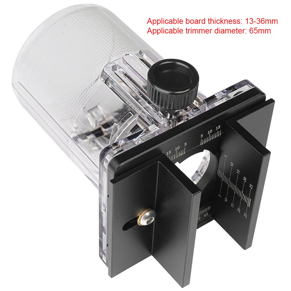 Woodworking 2 In 1 Connector Triming Machine to Slotting Tool Invisible Part Trimming Conversion for 65mm Trimming Machine