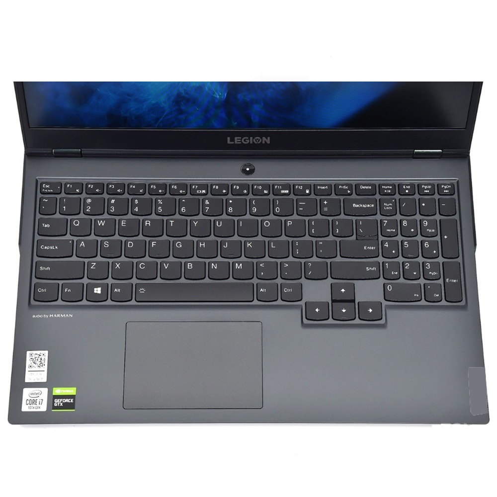 Ovy toetsenbordhoezen voor lenovo ideapad gaming 3 legion 5 slim 7 notebook 5p stofdicht en zacht, doorzichtig tpu toetsenbord, beschermhoes