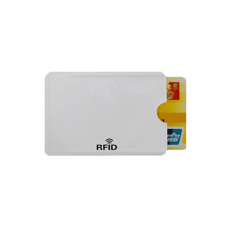 10 stk/parti anti scan rfid blocker protector kredittbankkortholder nfc skjerming kort veske beskyttelse veske veske nbag 1037
