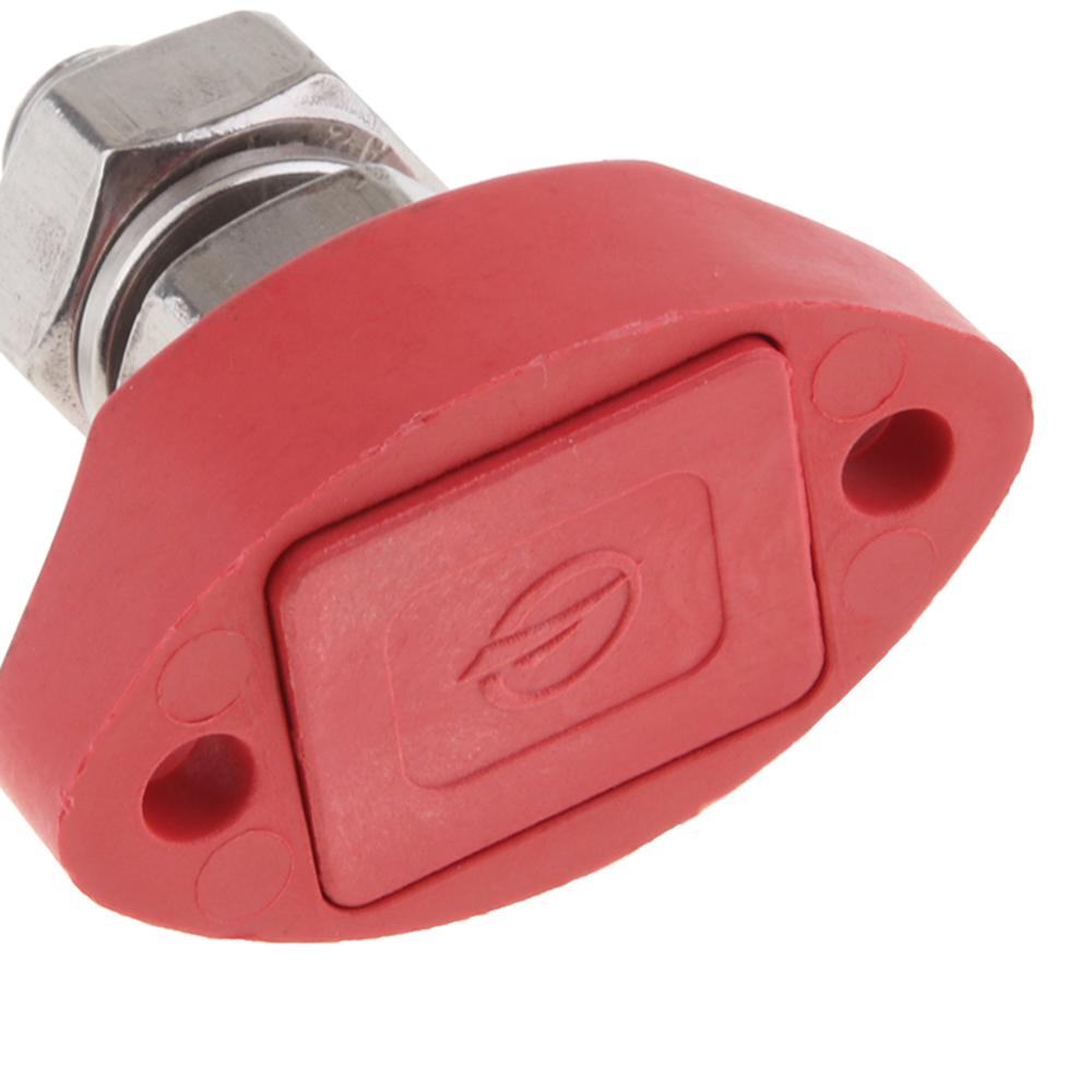 Rode Junction Blok Power Post Geïsoleerde Single Terminal Stud 10 Mm 3/8 "Roestvrij Staal Enkele Stud Power Boot Elektrische onderdelen