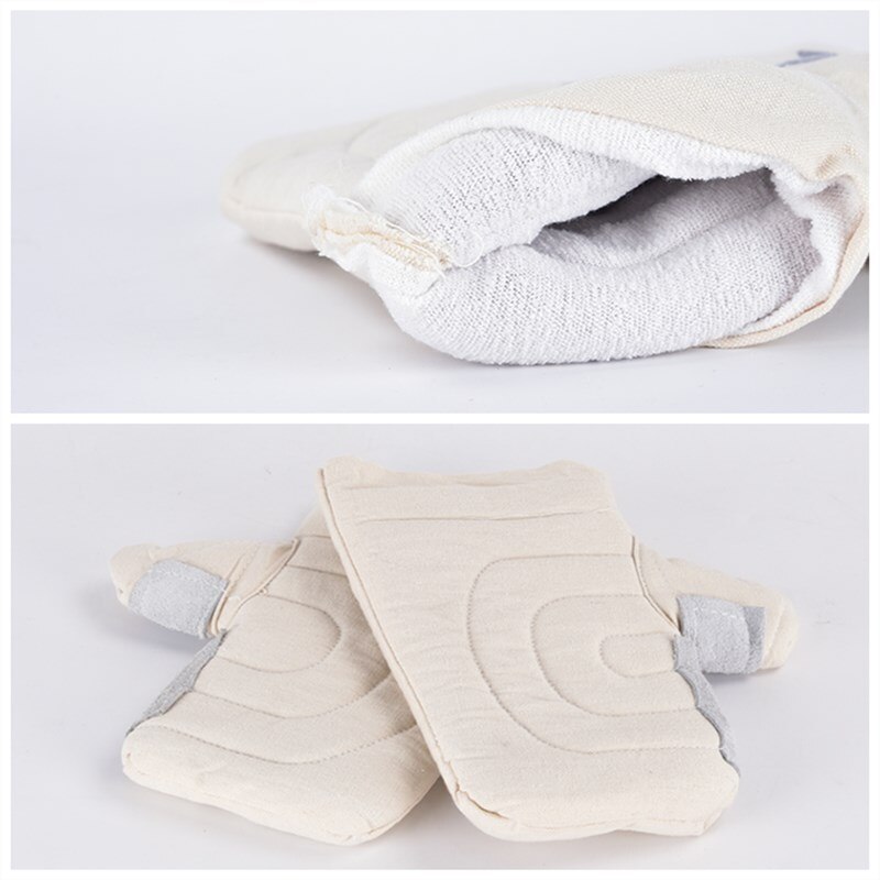 Pottery Tools 2pcs High Temperature Resistant Cotton Gloves, Anti-scald Thermal Insulation Gloves, DIY Ceramic Kiln Utensils