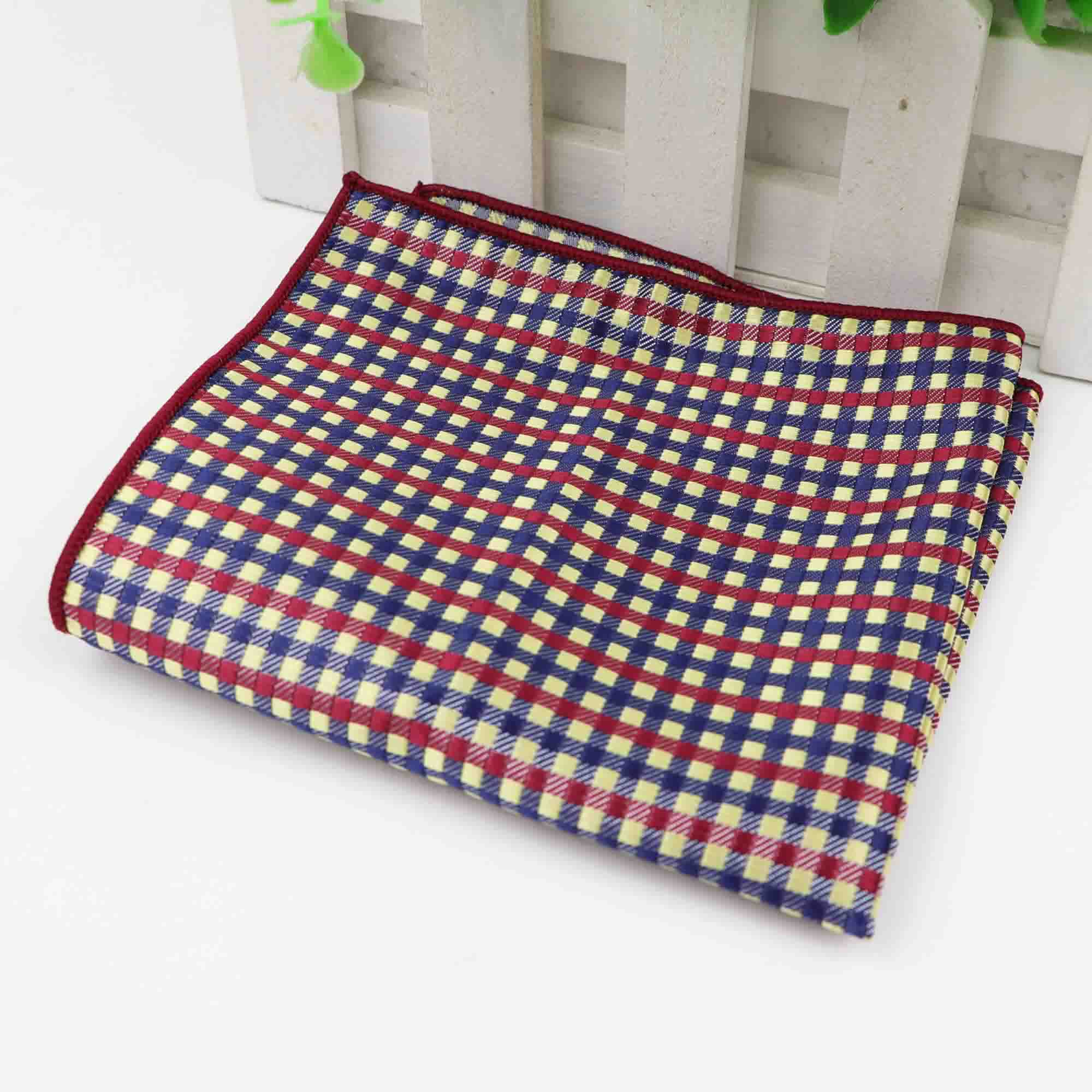 Men Kid Polyester Handkerchiefs Woven Printing Pocket Square Hankies Party Casual Bike Umbrella Dog Car Pockets Hanky: 11