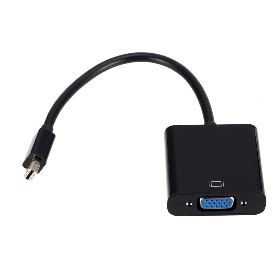 MINI DP To VGA Converter Cables 1080P MINI Display Port To VGA Converter Mini DP To VGA Converter Adapter for PC Laptop