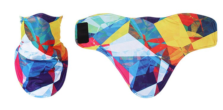 Máscara de esqui inverno velo ciclismo snowboard bandana headwear 3d lenço engraçado pescoço triângulo bicicleta engrossar quente babadores rosto: Ski Face Mask5
