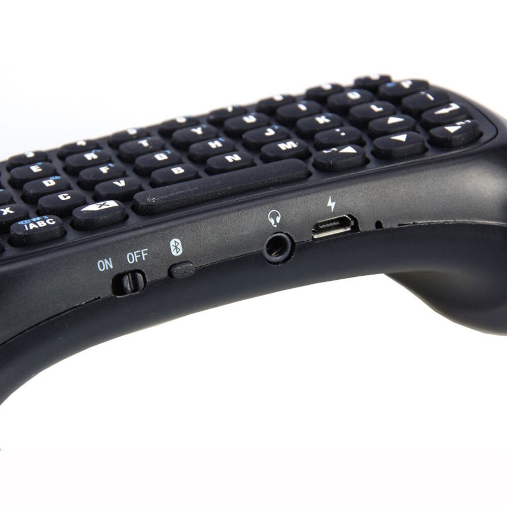 Bevigac Mini Sem Fio Bluetooth Teclado Tecla Do Teclado Chatpad Chat Pad para Sony PlayStation Play Station PS 4 PS4 Controlador de Jogo