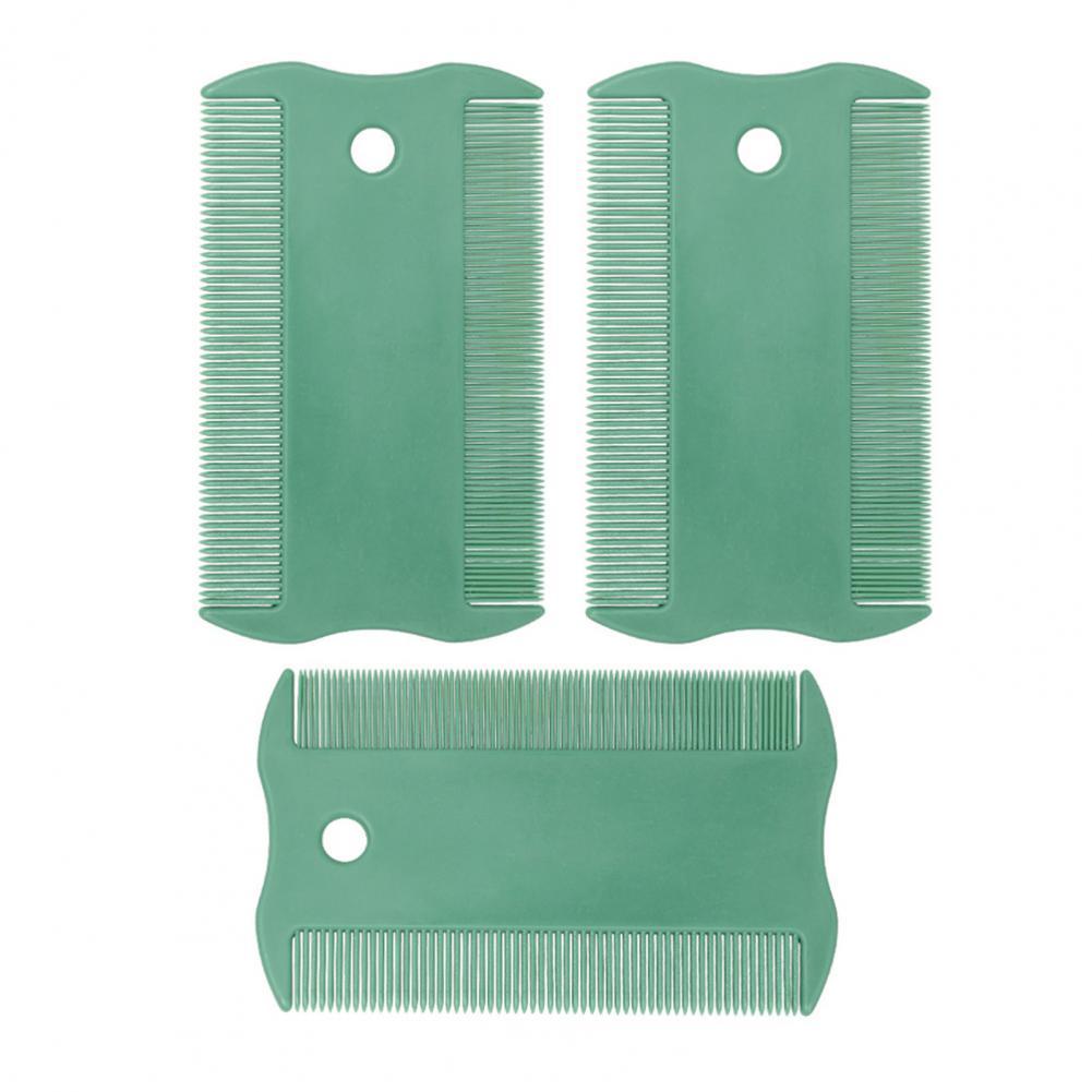 Anti-Knopen Plastic Lang Haar Kort Haar Verzorgen Kam Dierbenodigdheden: Default Title