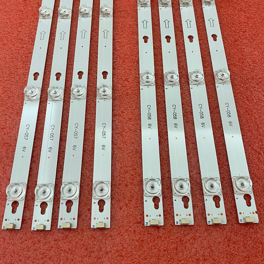 Tira de LED para iluminación trasera para Thomson 55UC6306 55UC6316 55UC6426 55UC6326 55UC6406 TOT 55D2900 TV 55S401 55S405 55S403