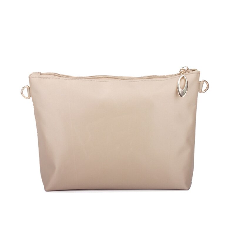 Nylon Tasche Einfügen Organizer Mit Zipper Taschen Weiches Licht Perfekte Geldbörse Veranstalter zu Halten Alles Ordentlich bolsa de maquiagem