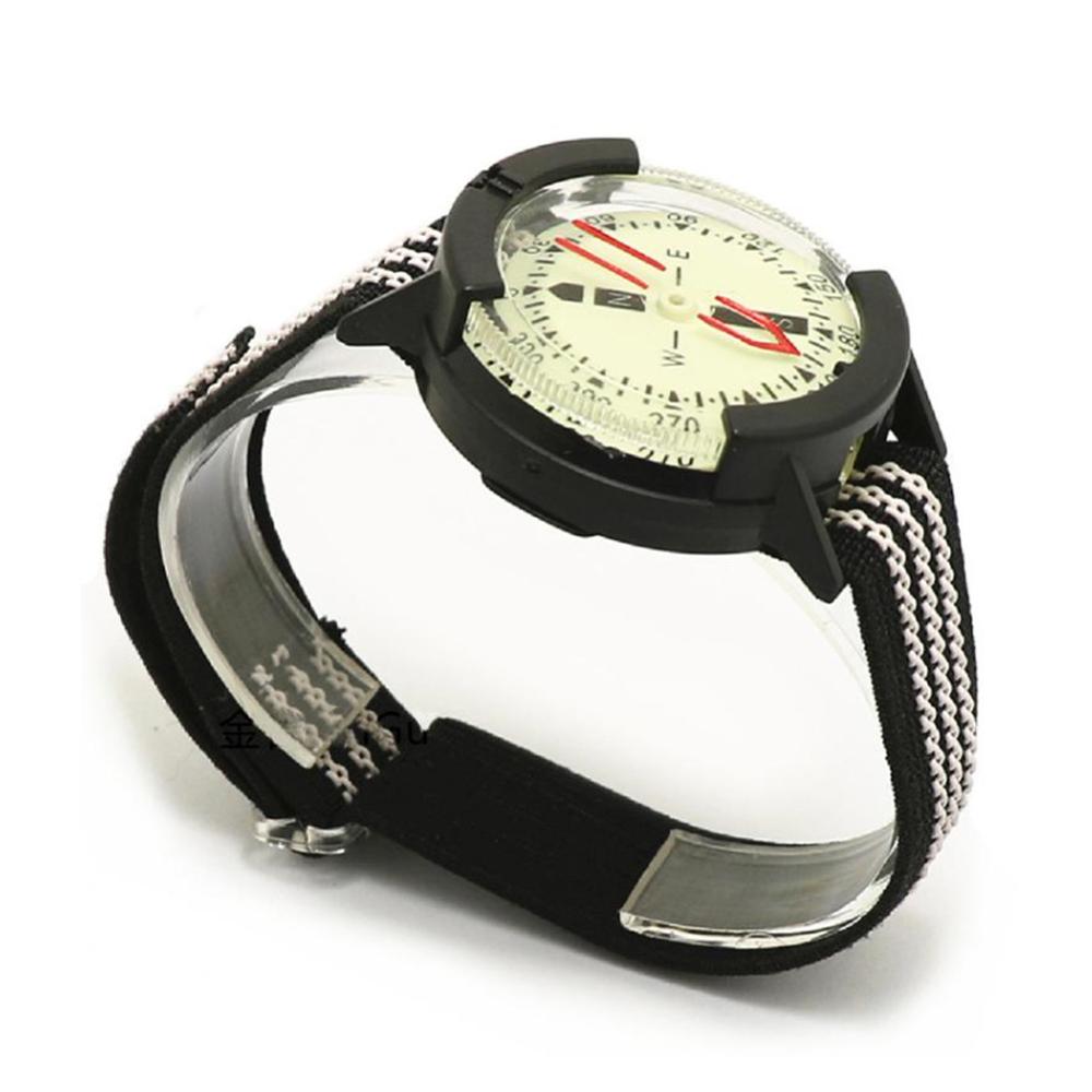 Verstelbare Outdoor Kompas Professionele Duiken Kompas Waterdicht Navigator Digitale Horloge Scuba Kompas Voor Zwemmen Duiken