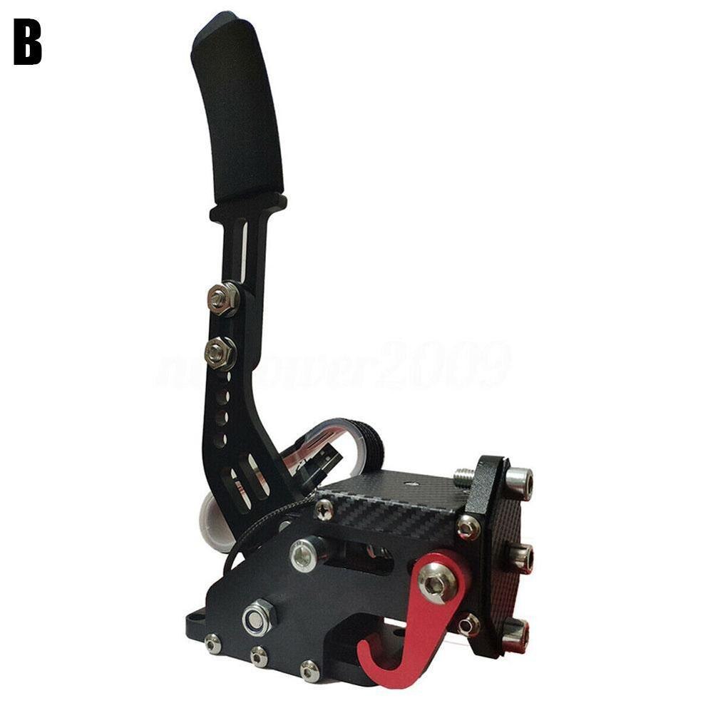 Bremsesystem 14 bit hall sensor usb håndbremse sim snavs  g29 t500 til  g27 rally lfs  g25 t300 fanatecosw  k1 k 5: Sort
