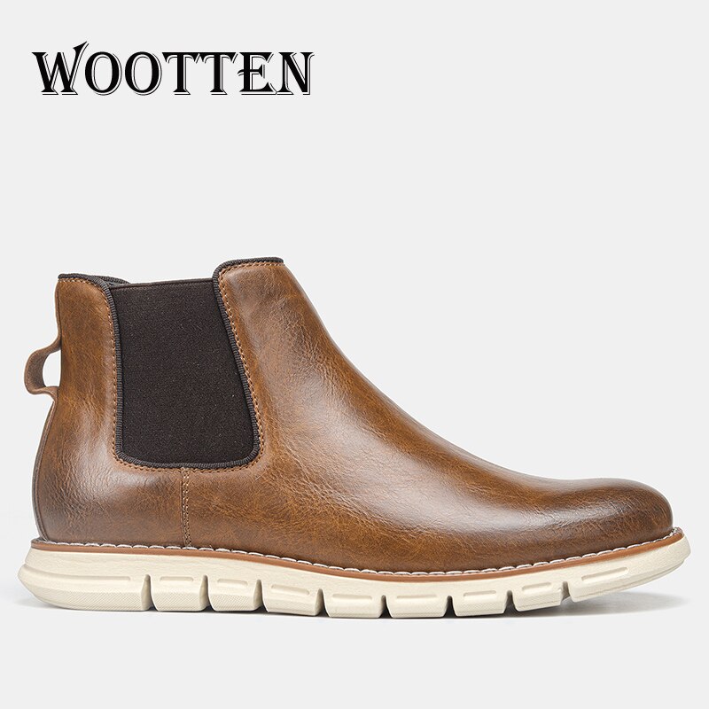 Größe 7-13 männer stiefel WOOTTEN oben männer lässig schuhe schöNe komfortable retro leder stiefel # durch507C3: 506 / 11