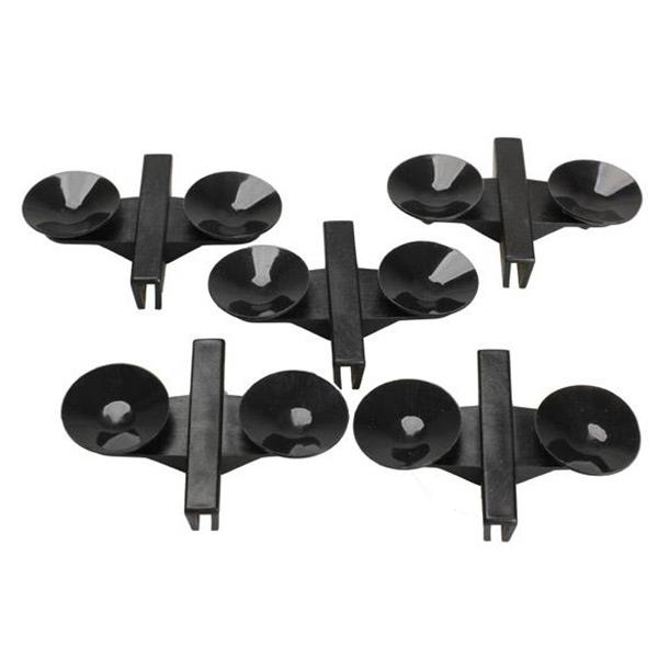 Séparateur de réservoir d'aquarium | Séparateur de réservoir de poissons, séparateur de ventouse noir, compartiment de