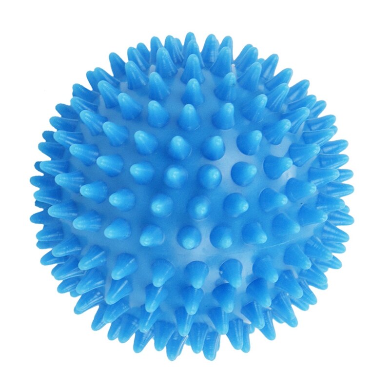 Spiky Massage Bal, 7.5Cm (Sky Blue) &amp; Squeeze En Flex Vinger Extension Trainer Therapie Stress Bal Training