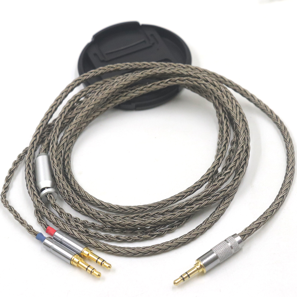 16 Cores 4 pin Xlr 4.4 2.5mm Headphone Earphone Cable For 3.5 Hifiman Ananda sundara HE1000se HE6se he400 Z7M2