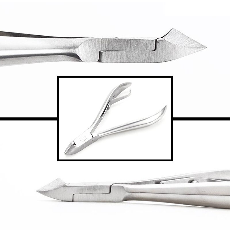 Cuticle Nippers Scissor Cutter Dead Skin Remover Clipper Plier Trimmer Foot Stainless Steel Manicure Pedicure Nail Art Care Tool
