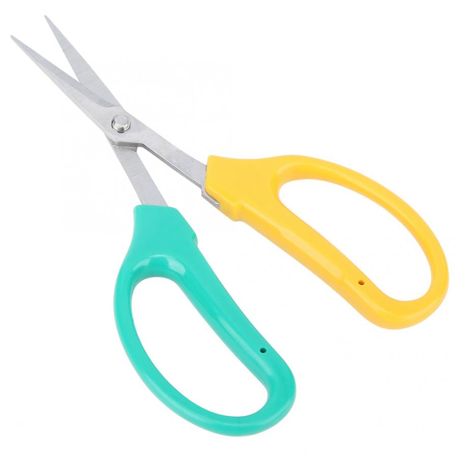 Curved Blade Grape Pruning Shears Stainless Steel Bonsai Shears Fruit Branch Picking Scissors Garden Tools