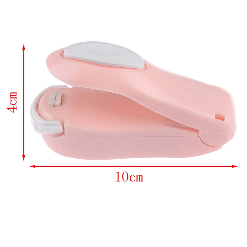 Portable Bag Clips Handheld Mini Electric Heat Sealing Machine Impulse Sealer Seal Packing Plastic Bag Clip work with battery