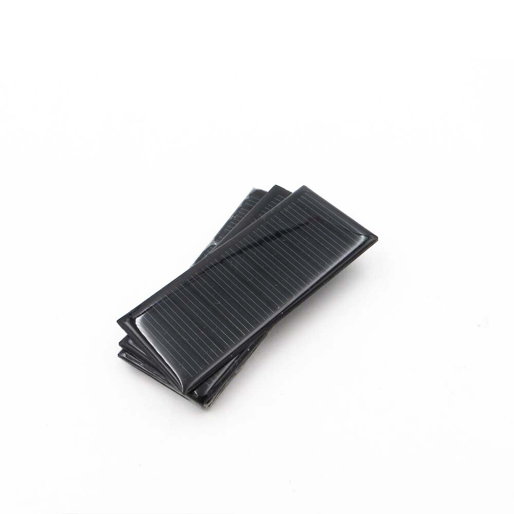 10pc x solcellemodul 5.5v 0.38w 70ma bærbar modul gjør-det-selv solcellepanel for mobiltelefonlader hjemmelys leketøy etc solcelle