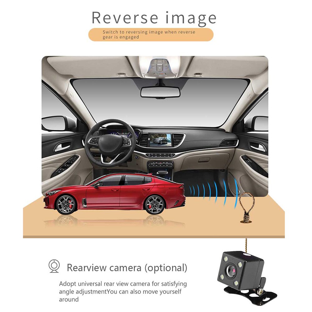 7inch Auto MP5 Player TouchScreen Drahtlose Kommunikation Bild Video Musik Player 7010B Auto Styling