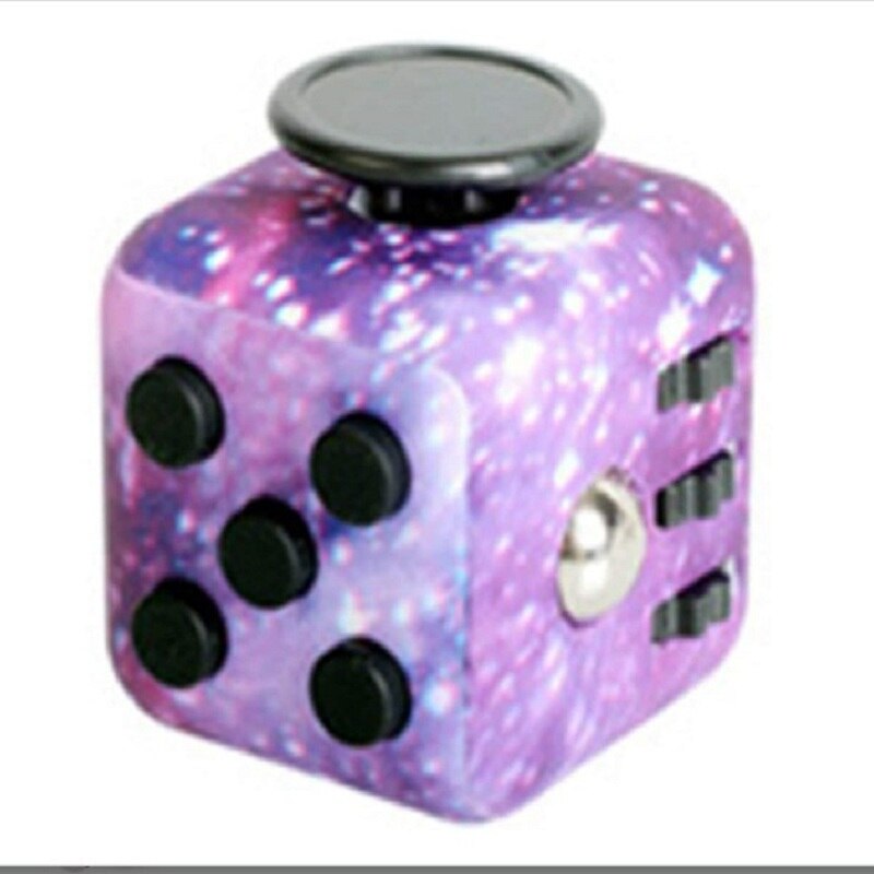 1pc Anxiety Stress Relief Attention Decompression Focus Fidget Gaming Dice Toys For kids Adult stress reliever fidget toy: 01