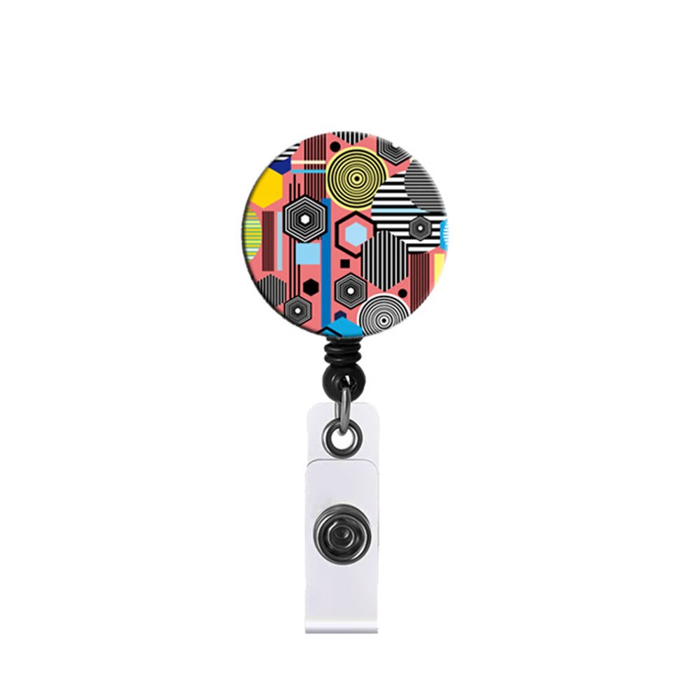 Odznaka rolka zwijany brelok nazwa uchwyt robić przywieszek brelok ID karta brelok zwijacz przewodów wycofać ciągnąć breloczek odznaka odrzutu: 4