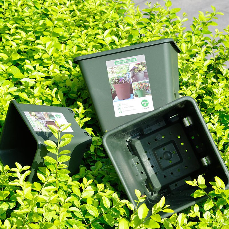 Grote Plastic Hars Rotan Planter Tuin Huis Tuin Outdoor Bloem Plant Potten Bonsai Balkon Decoratie Plant Kom Bloempot