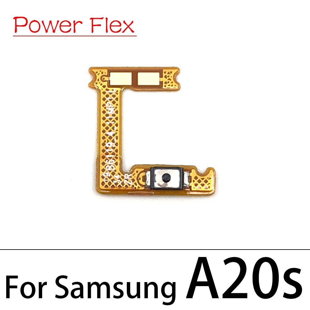 Przełącznik zasilania On / Off przycisk klawisz głośności przycisk Flex Cable dla Samsung A01 A11 A10S A20S A30S A51 A10 A20 A30 A40 A50 A60 A70 A42: A20s